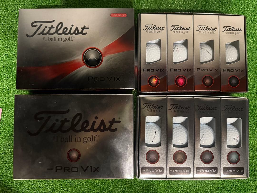 Titleist Pro V1x ゴルフボール 2箱セット②