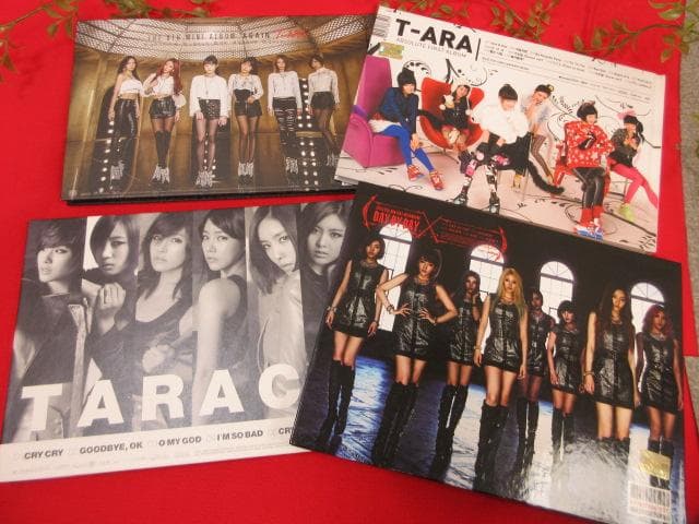 日*9様 【AA3200/6】T-ARA/ティアラ　CD8点まとめてセット