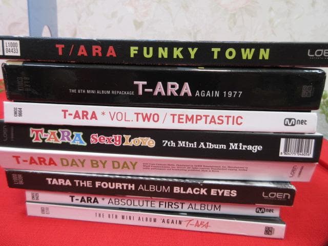 日*9様 【AA3200/6】T-ARA/ティアラ　CD8点まとめてセット