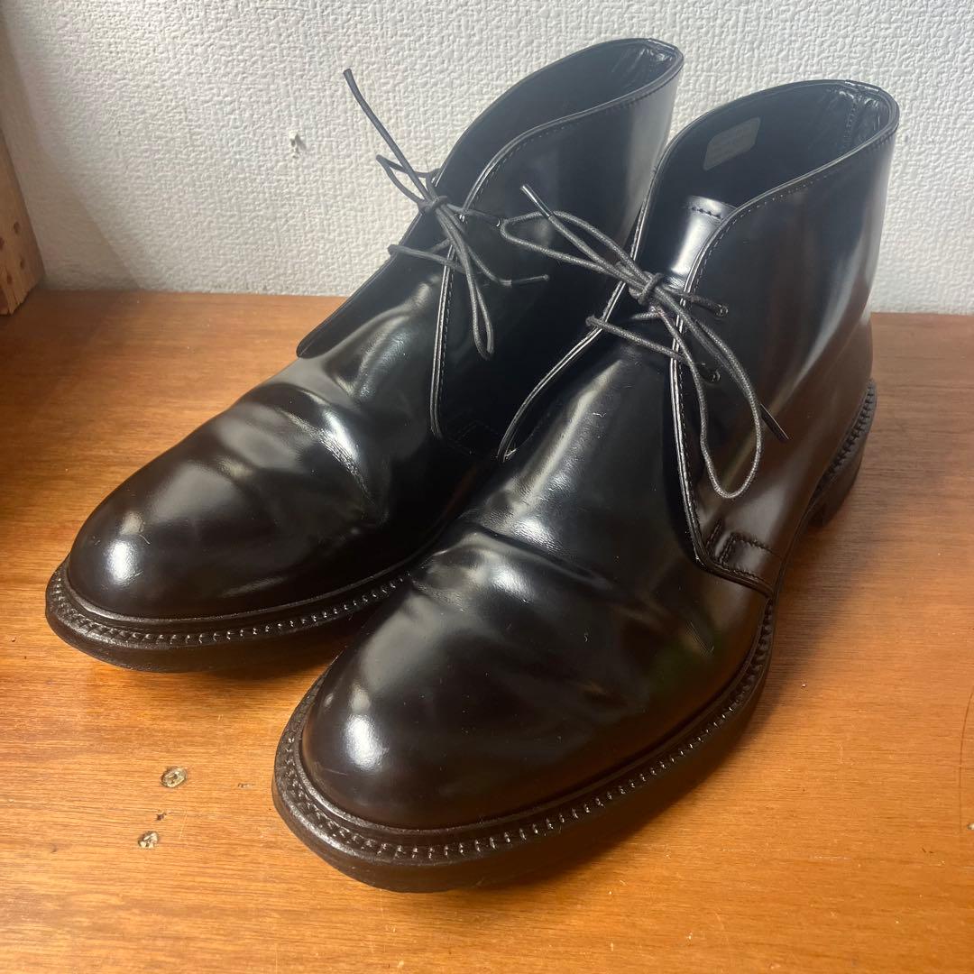美品　ジョンストン&マーフィー　コードバン　LS43 チャッカブーツ　オールデン