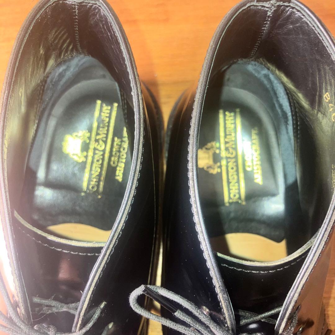 美品　ジョンストン&マーフィー　コードバン　LS43 チャッカブーツ　オールデン