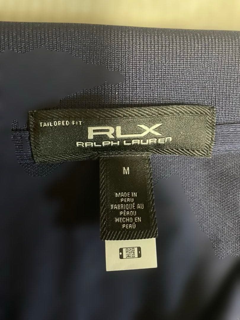 ラルフローレン　ポロシャツ　ネイビー　M