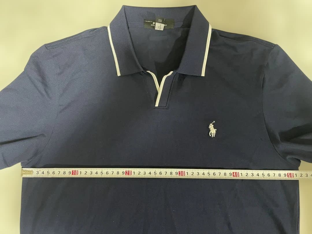 ラルフローレン　ポロシャツ　ネイビー　M