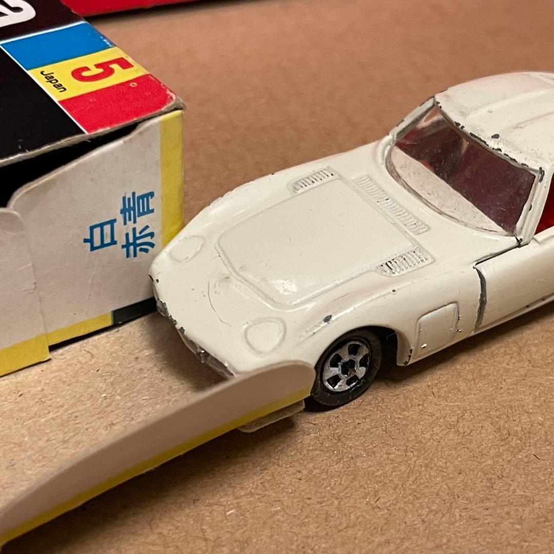 専用　黒箱トミカ トヨタ2000GT 当時物　日本製　色指定　1Aホイール
