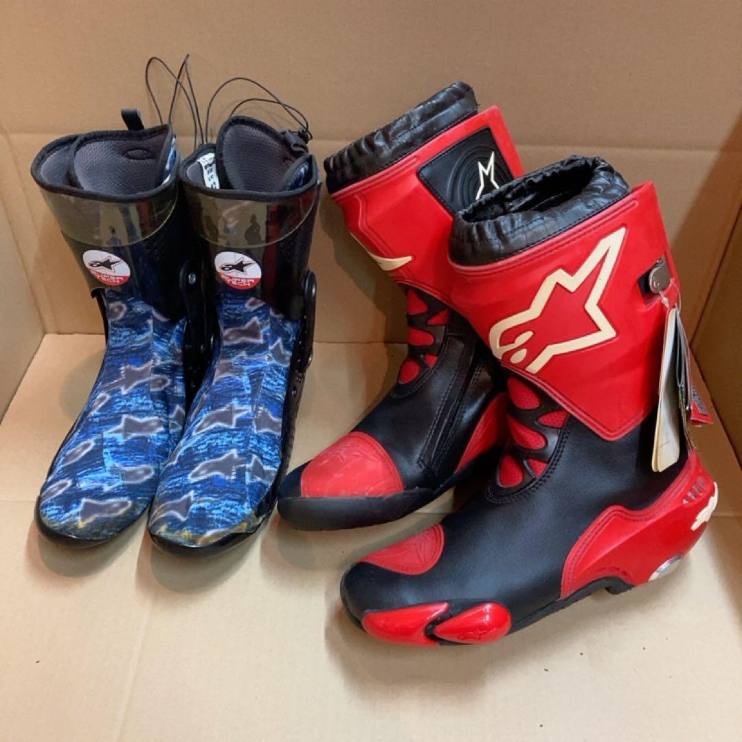 アルパインスターズ SMX Plus 初代 ブラック×レッド EU42 未使用