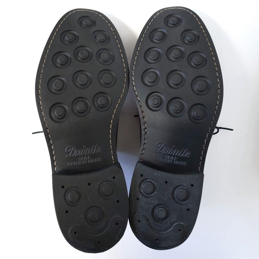 ジャランスリワヤ 98628 アローズ別注 プレーントゥ UK6.5 ブラック