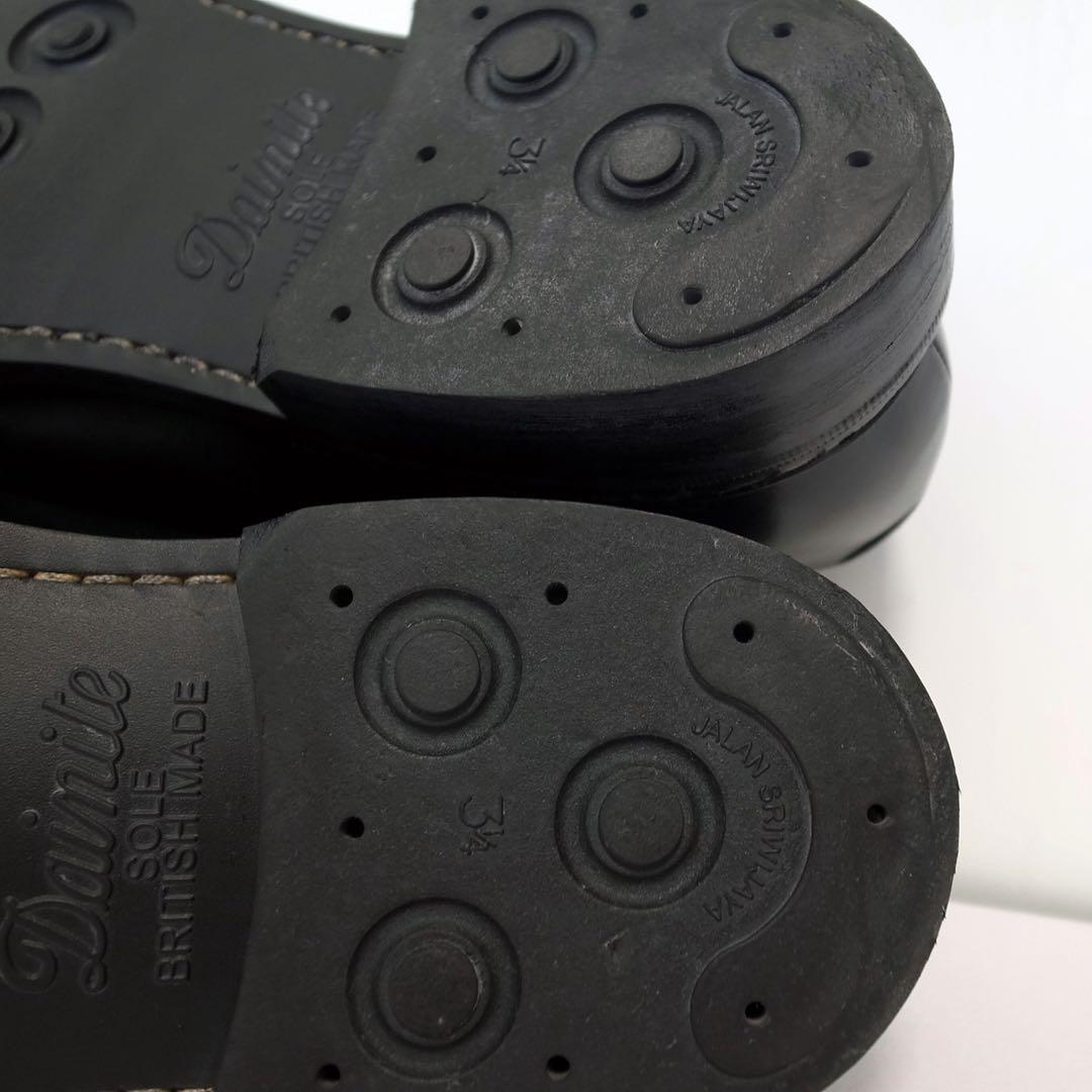 ジャランスリワヤ 98628 アローズ別注 プレーントゥ UK6.5 ブラック