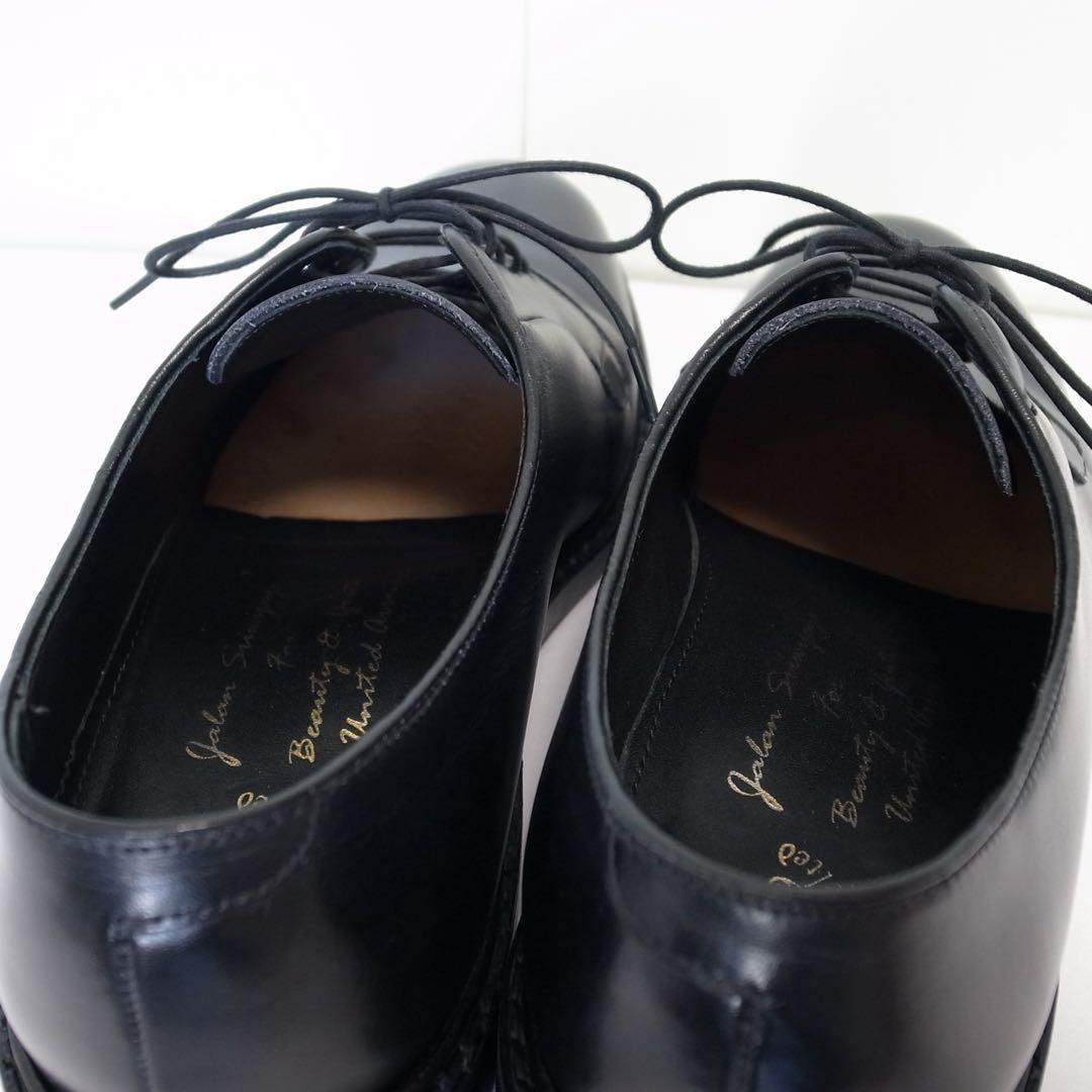 ジャランスリワヤ 98628 アローズ別注 プレーントゥ UK6.5 ブラック