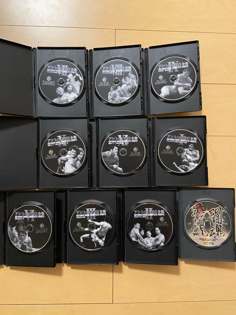 【中古】アントニオ猪木.DVD10種セット