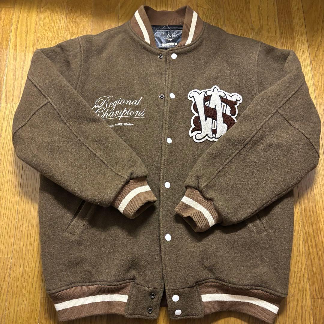 Swagger スタジャン　古着　ブラウン