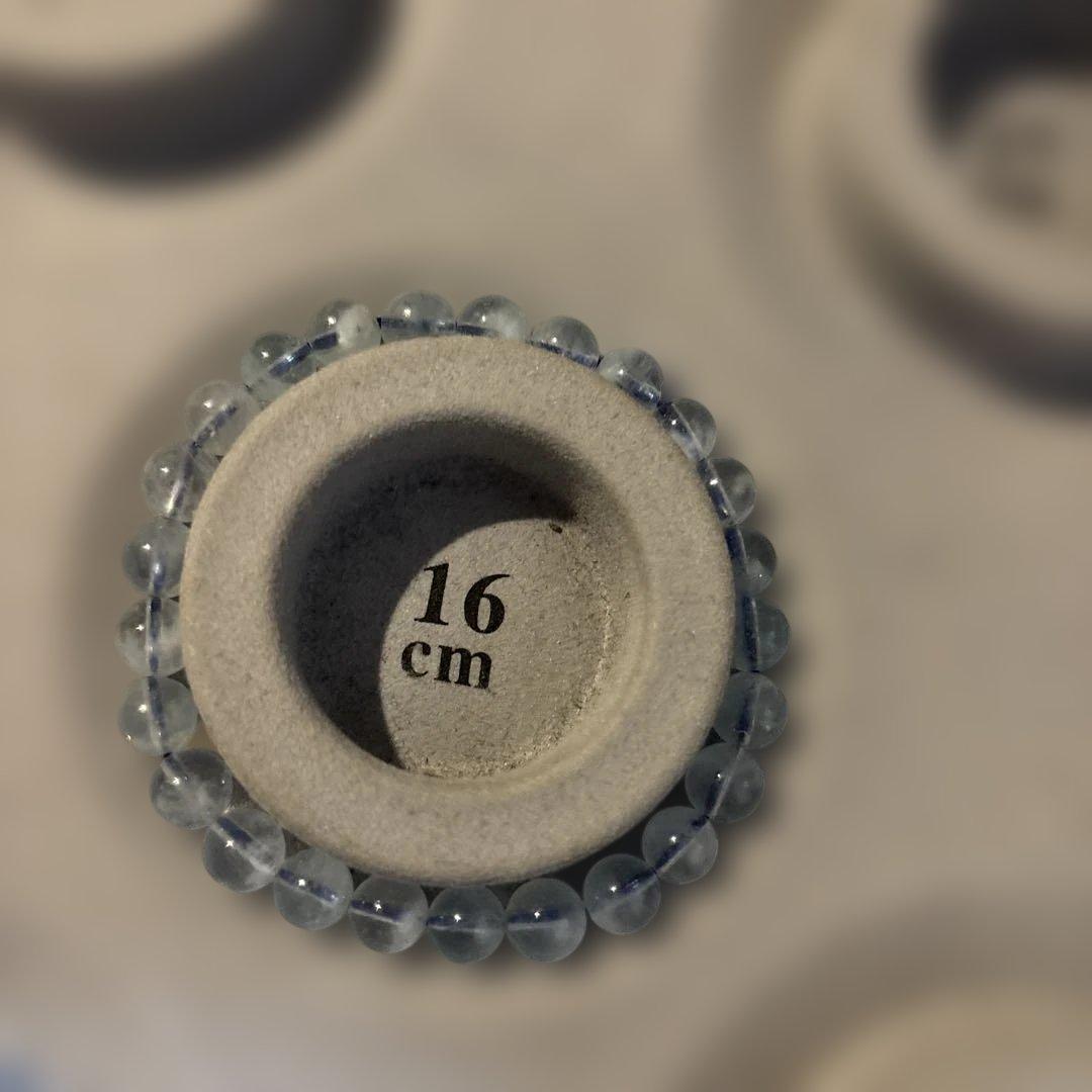 アクアマリンのブレスレットたん！綺麗！ズンとくる！