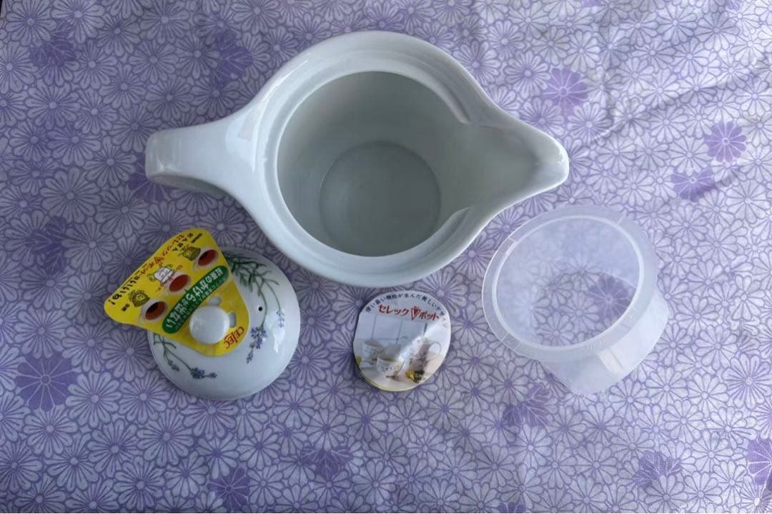 セレック (celec) ティーポット vフィルター付 2セット