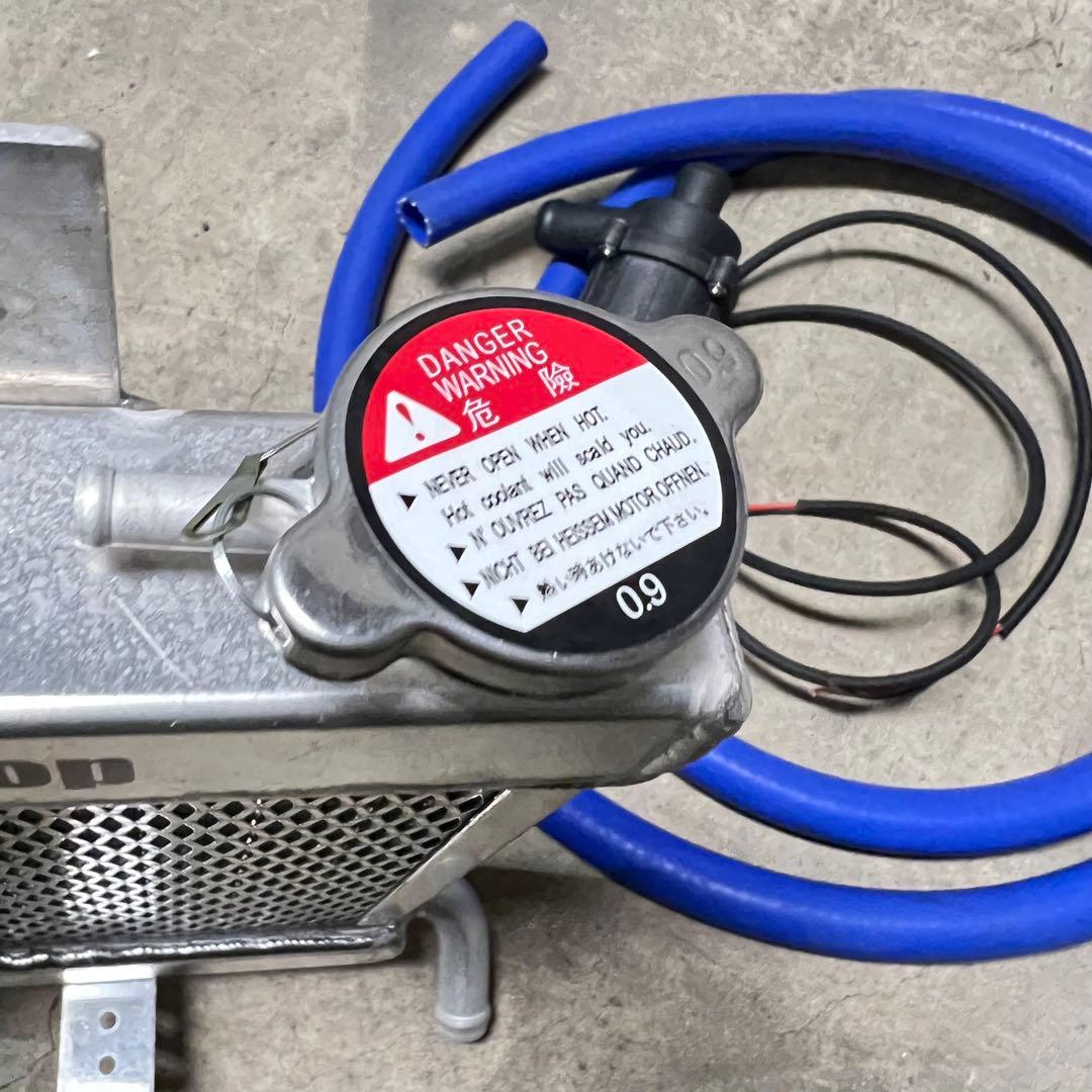 ATop ラジエーター 電動ポンプセット アルミ