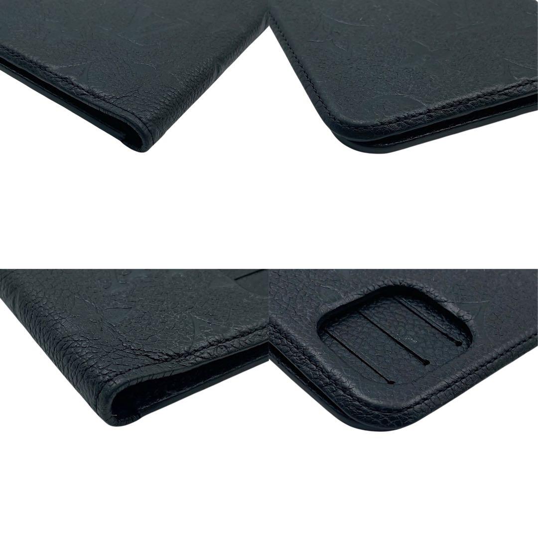 【美品】ルイヴィトン　iPhone 11 ケース アンプラント　黒　ブラック