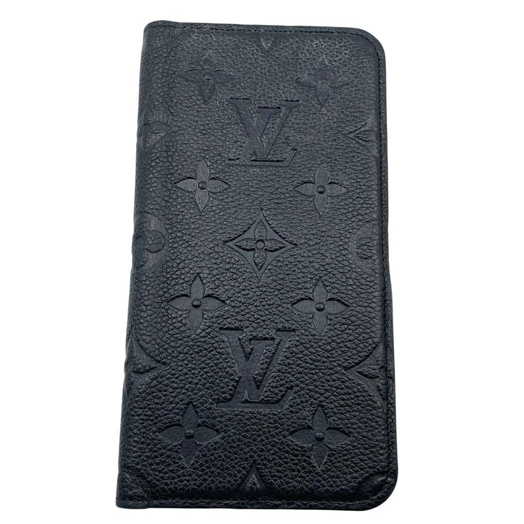 【美品】ルイヴィトン　iPhone 11 ケース アンプラント　黒　ブラック