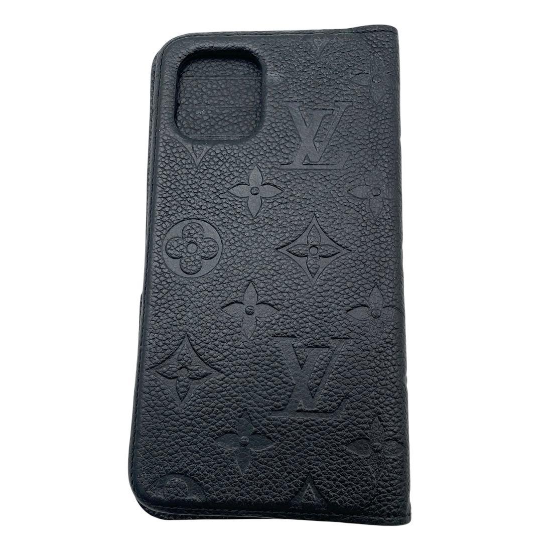 【美品】ルイヴィトン　iPhone 11 ケース アンプラント　黒　ブラック
