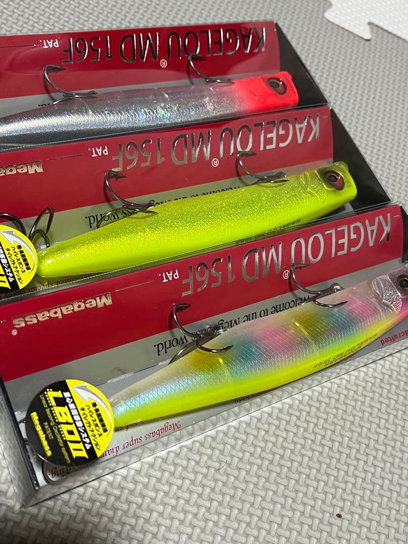 メガバス　カゲロウ　156F シーバス　ミノー　ルアー　フローティングミノー