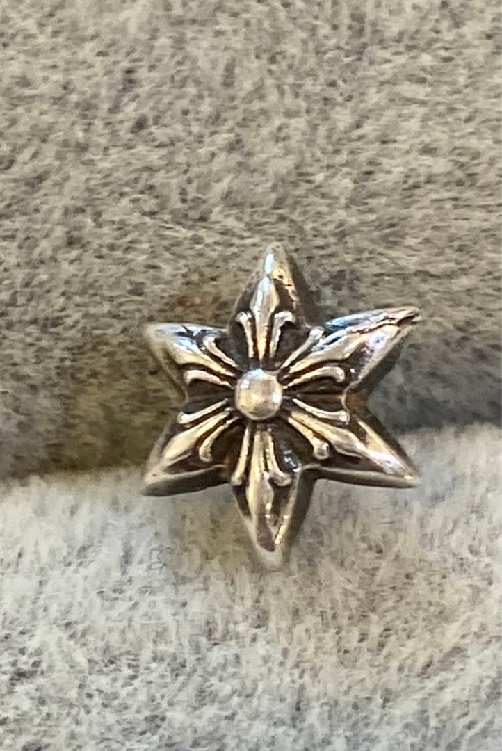 ChromeHearsクロムハーツ タイニースター ピアスオールドクロム90年代