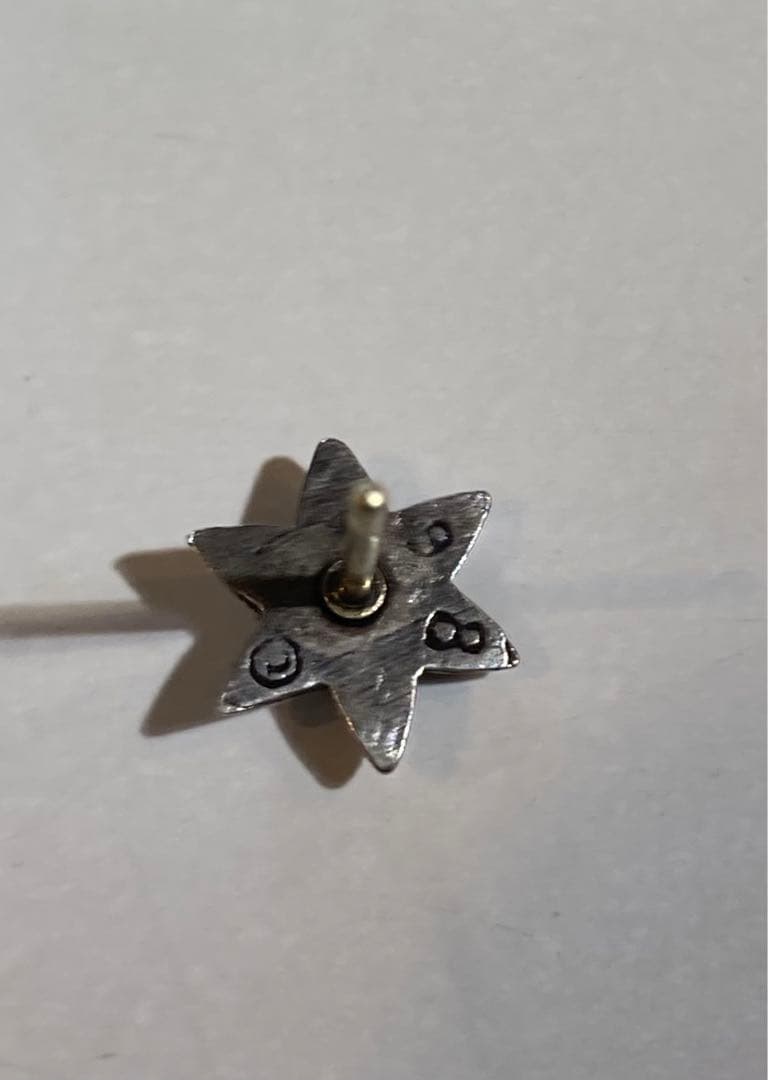 ChromeHearsクロムハーツ タイニースター ピアスオールドクロム90年代