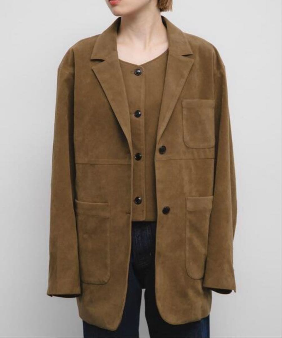 KBF パッチポケットテーラードジャケット