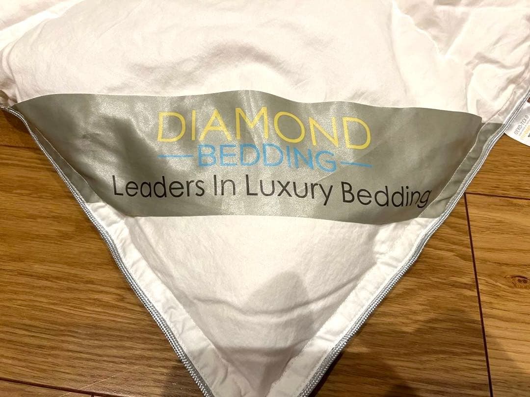 DIAMOND ハンガリー グースダウン2枚合わせセット ダブル　超長綿100%