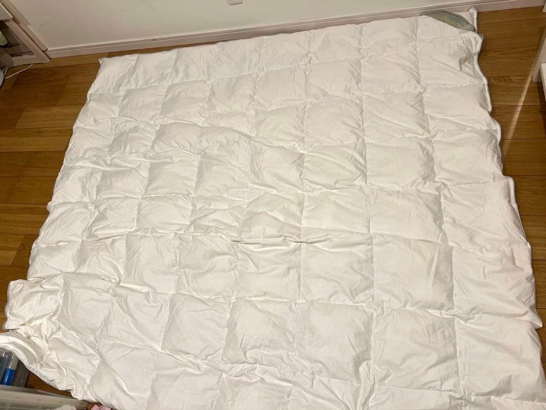 DIAMOND ハンガリー グースダウン2枚合わせセット ダブル　超長綿100%