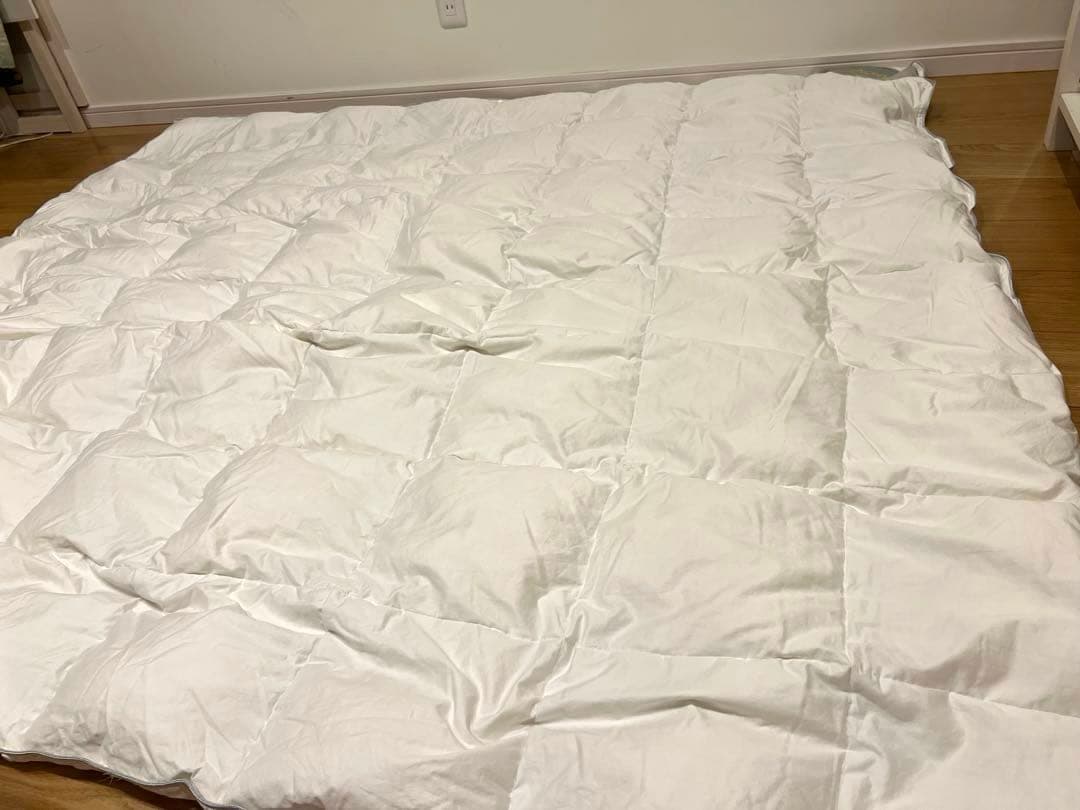 DIAMOND ハンガリー グースダウン2枚合わせセット ダブル　超長綿100%