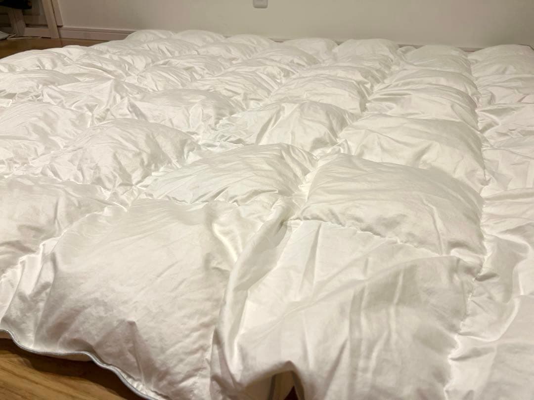 DIAMOND ハンガリー グースダウン2枚合わせセット ダブル　超長綿100%