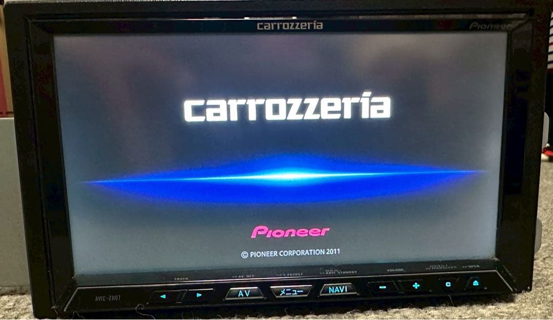 カーナビ AVIC-ZH07 PIONEER S/NO:KJMH033057JP