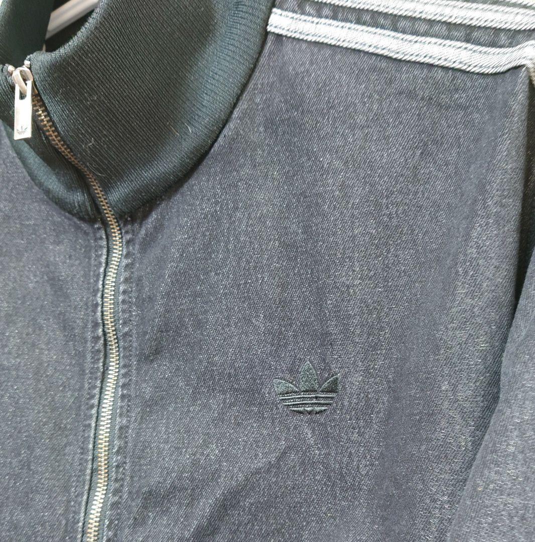 adidas デニムトラックトップ