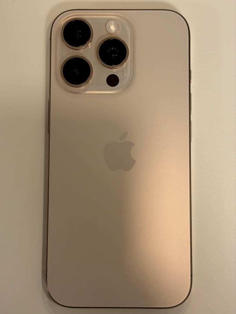 【超美品】iPhone16PRO　デザートチタニウム　128GB