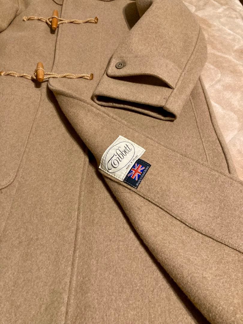 チベット　モンゴメリー　ダッフルコート　キャメル　イングランド製　M