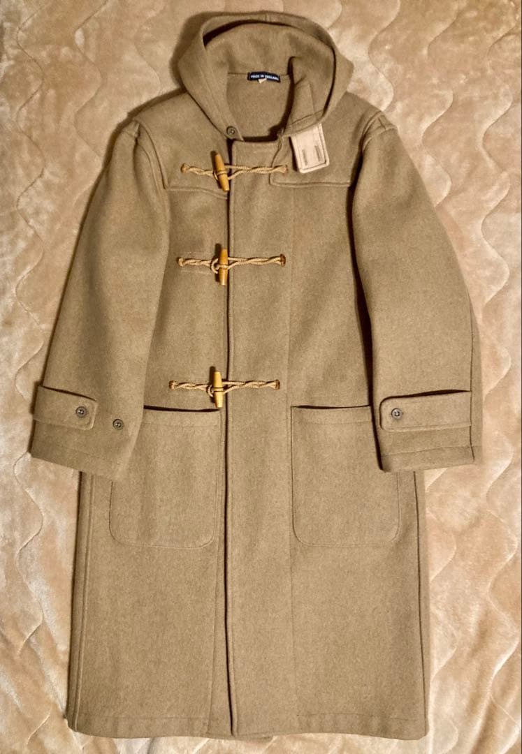 チベット　モンゴメリー　ダッフルコート　キャメル　イングランド製　M