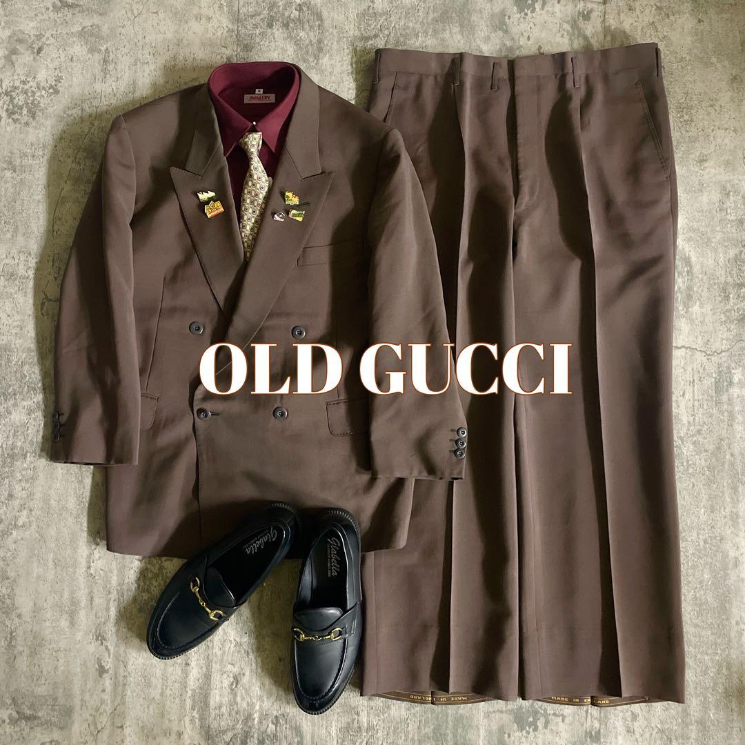 80's Vintage DORMEL × OLD GUCCI ダブルスーツ