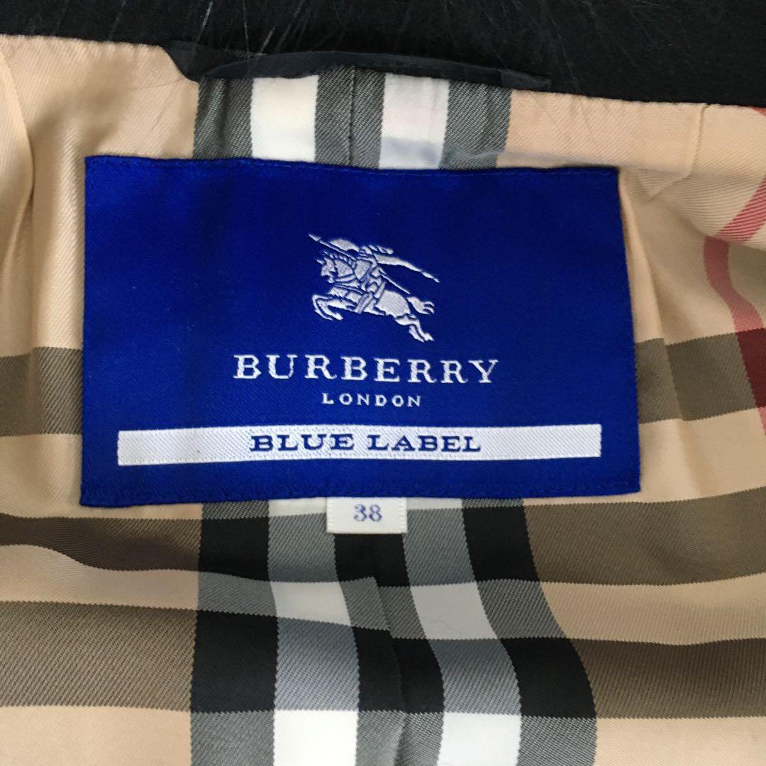 美品　バーバリー ブルーレーベル　ロングコート