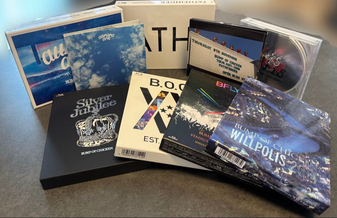 【初回限定盤】BUMP OF CHICKEN ライブ ブルーレイ等 まとめ売り