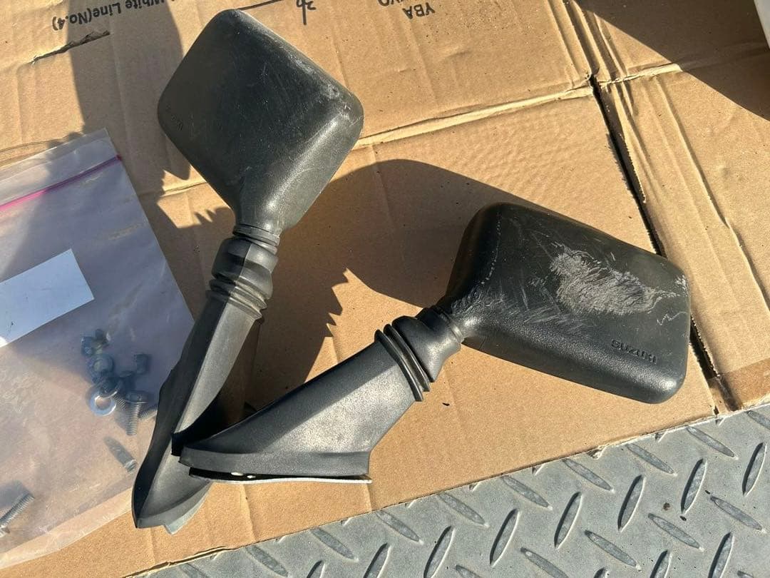 gsx750s カタナ　3型　フロントカウル　ミラー