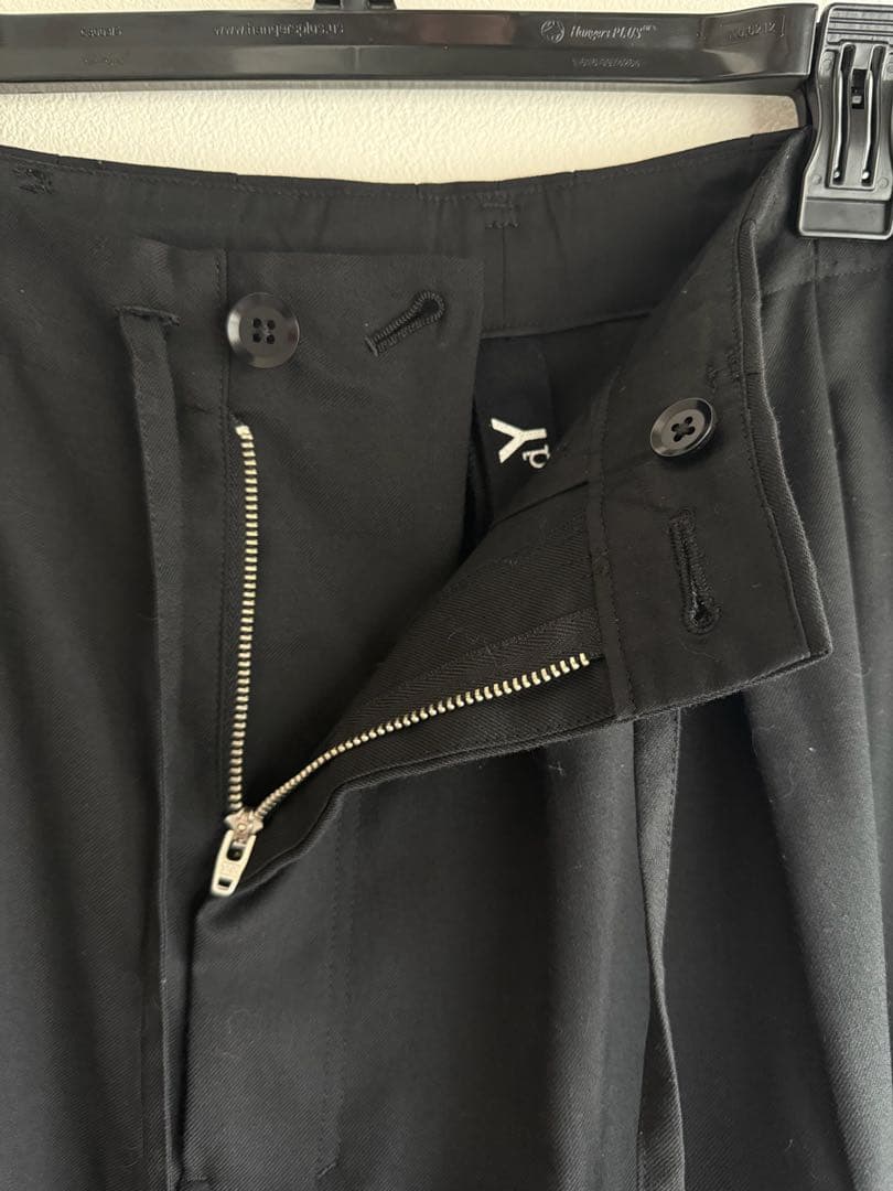 グラウンドY サルエルパンツ ブラック ドロップクロッチ 美品