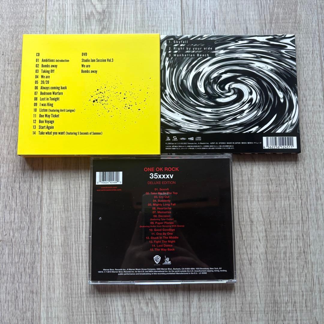 【新品購入品】ONE OK ROCK アルバムセット CD+DVD ワンオク