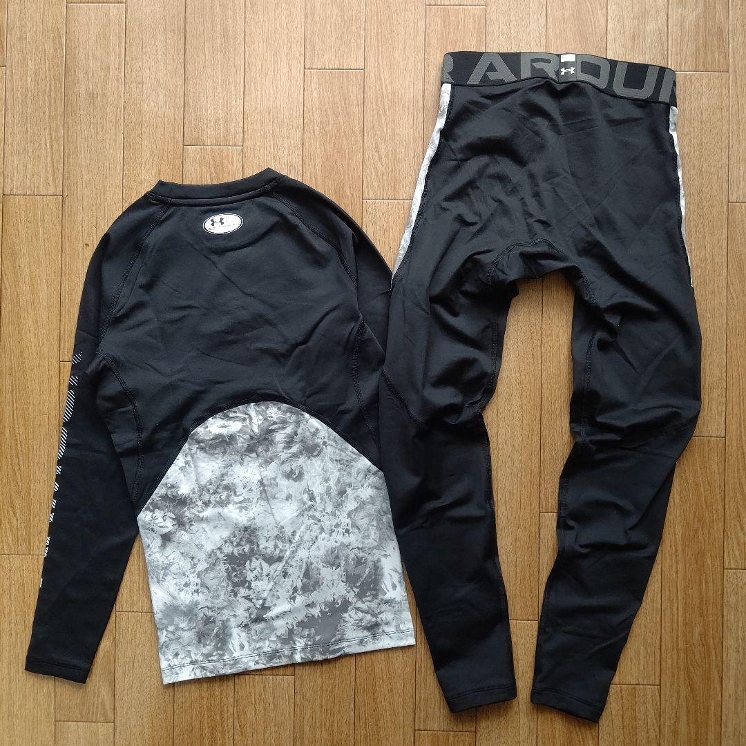 コールドギア UA 防寒 コンプレッション ウェア 上下 Tシャツ パンツ S