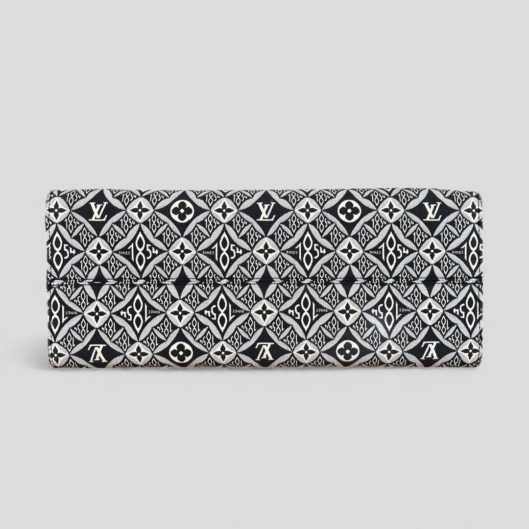 美品 ルイヴィトン オンザゴー GM モノグラム ジャガード トートバッグ