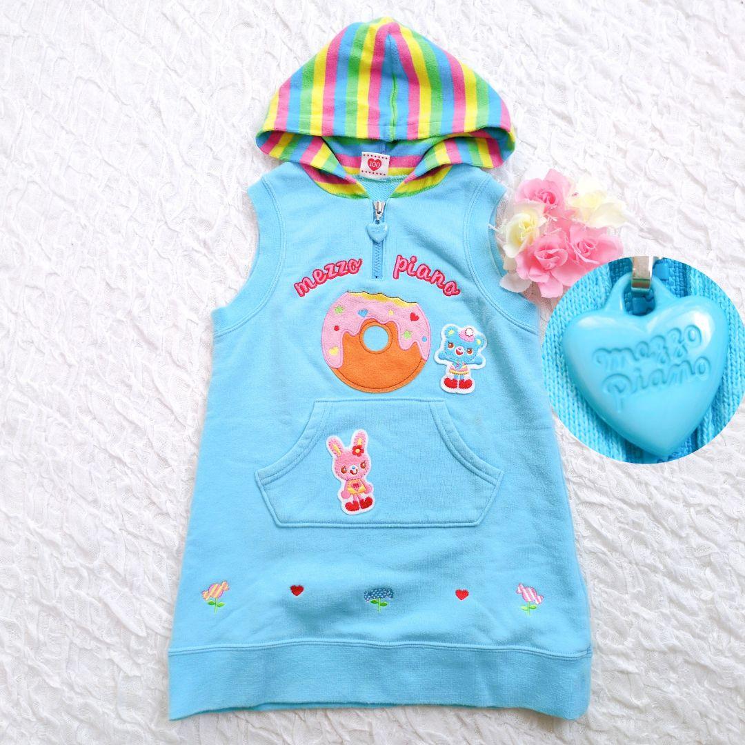 mezzo piano　ヴィンテージワンピース　ミミポポ　ワッペン　平成レトロ