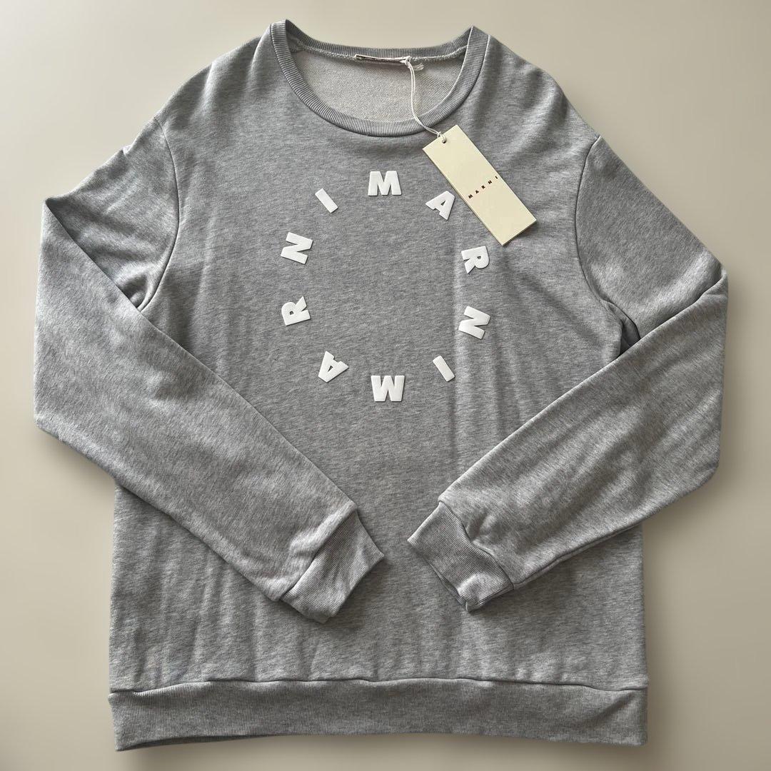 MARNI マルニ キッズ レディース トレーナー スウェット グレー