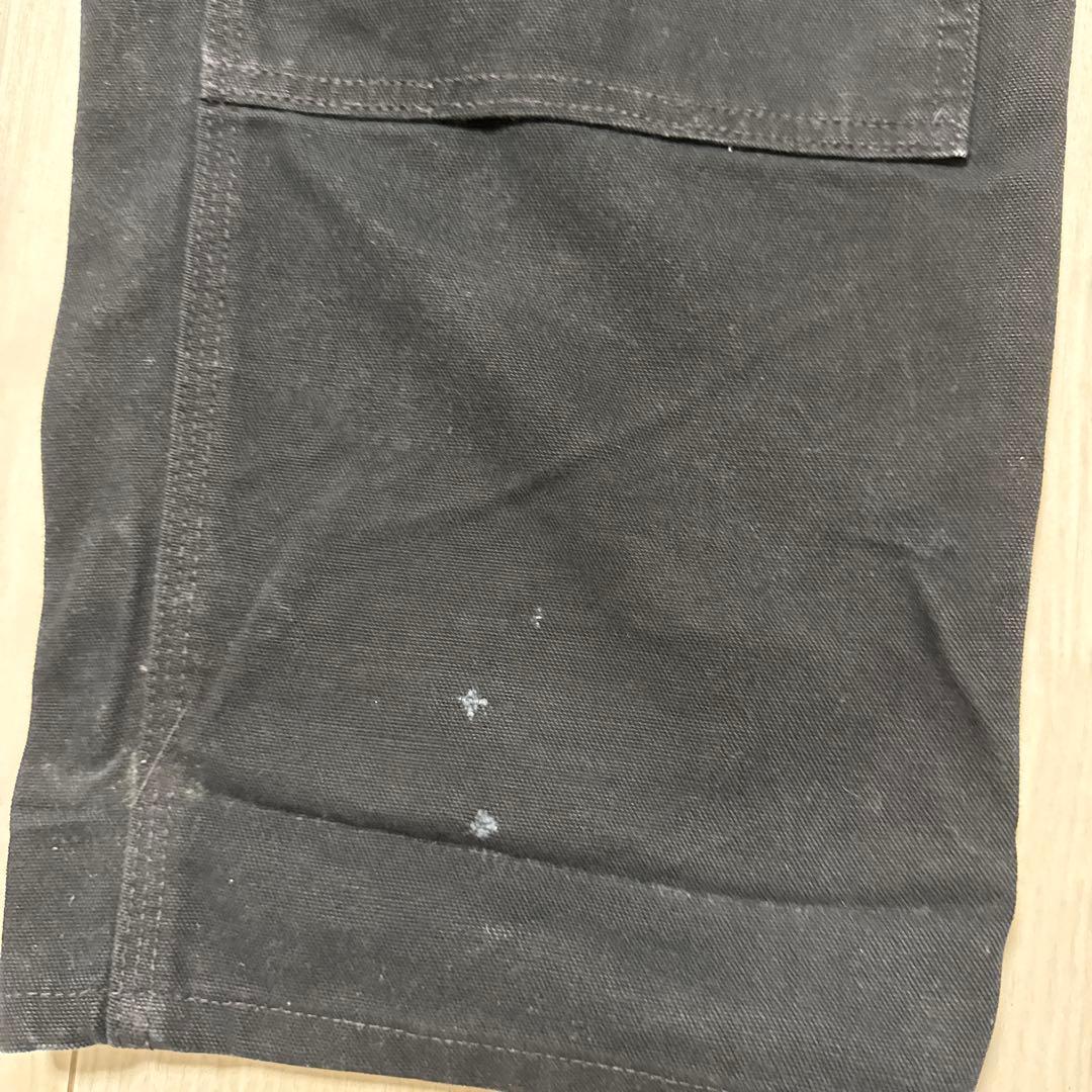 Carhartt ダブルニー ブラック W36 ダックパンツ