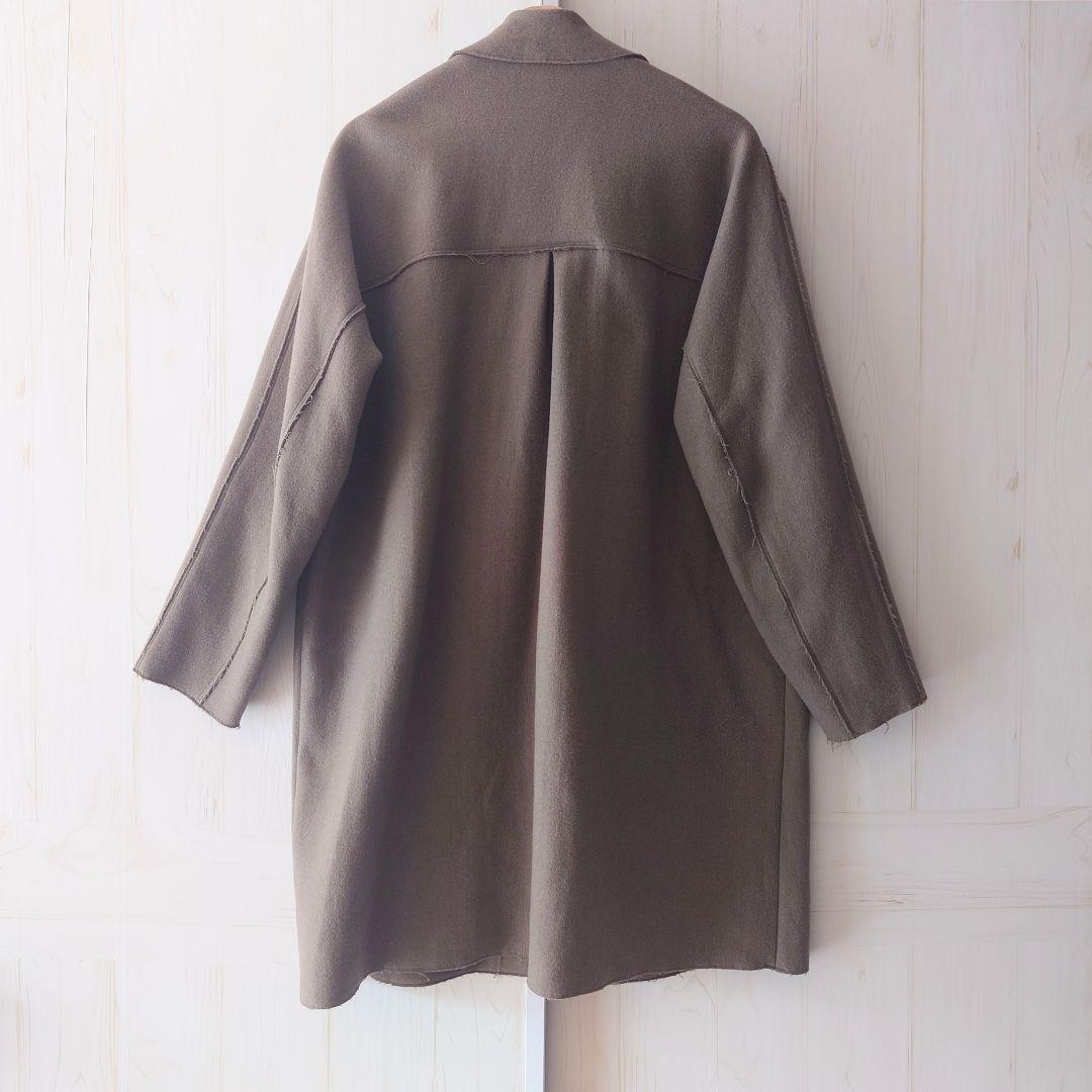 アンデコレイテッドマン　ウール カシミヤ　コート　カーキ　日本製