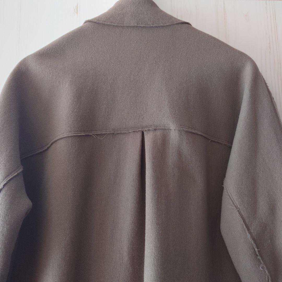 アンデコレイテッドマン　ウール カシミヤ　コート　カーキ　日本製