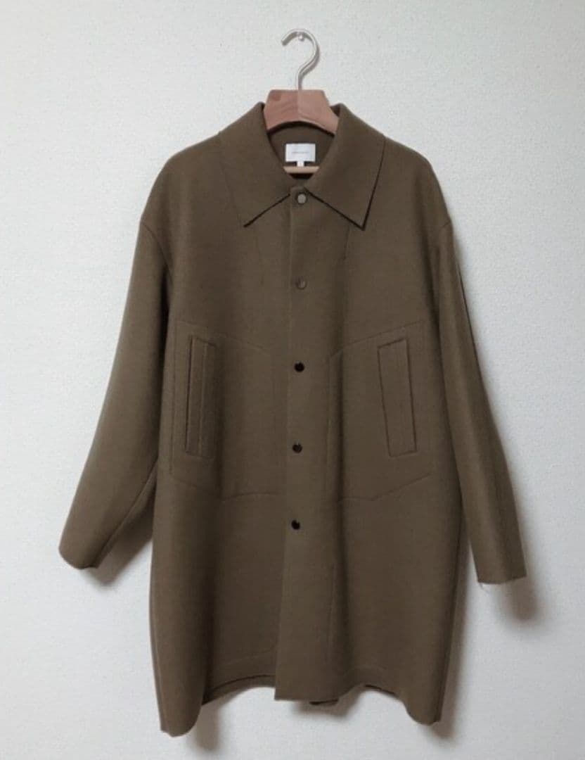 アンデコレイテッドマン　ウール カシミヤ　コート　カーキ　日本製