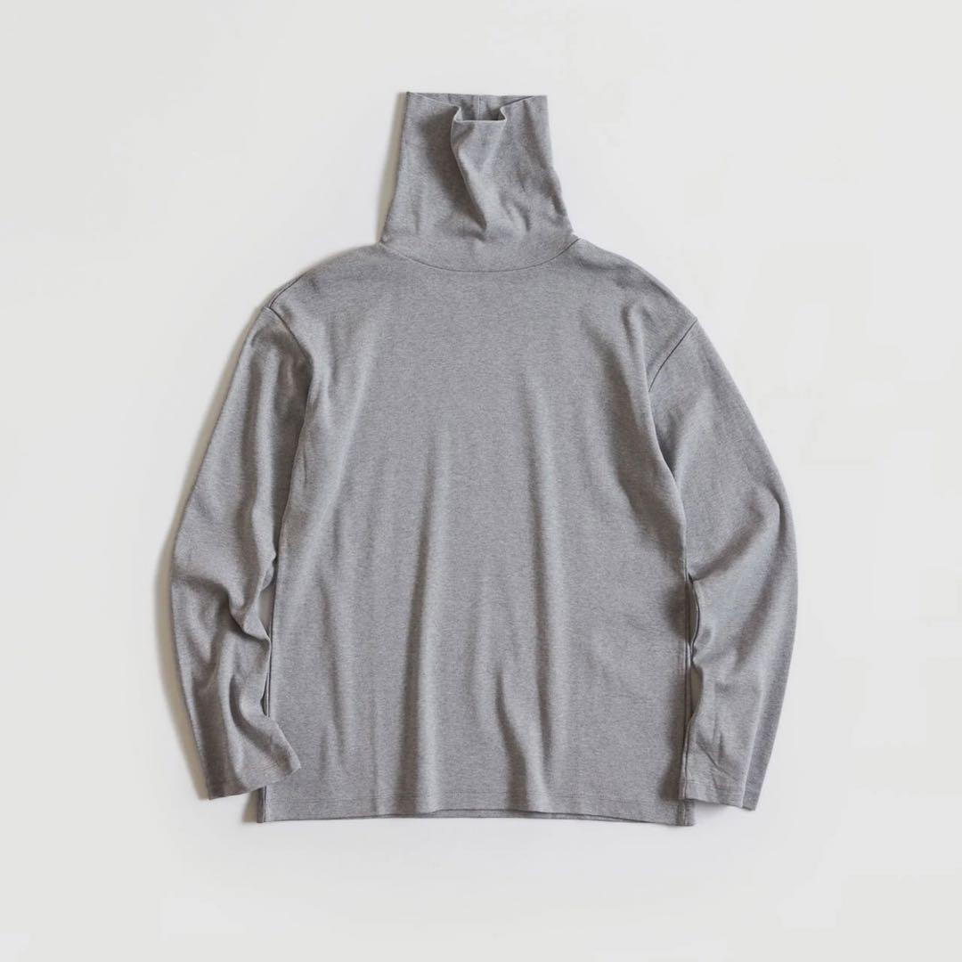 takes.(Shinzone) / ハイネックプルオーバー【グレー】
