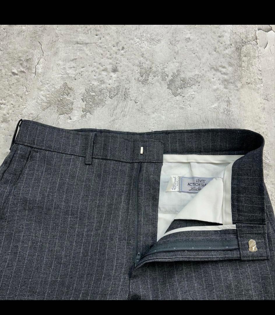 80s〜　リーバイス　ACTION SLACKS　スラックス　古着