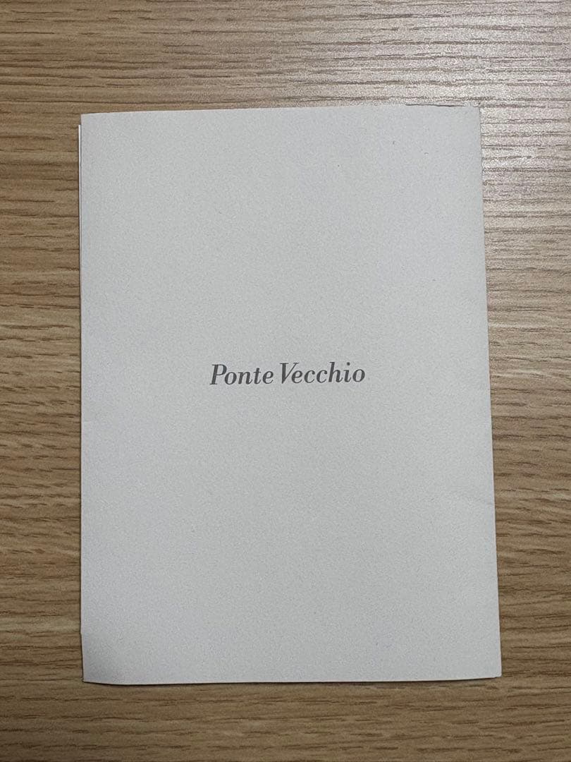 Ponte Vecchio ハート型ネックレス